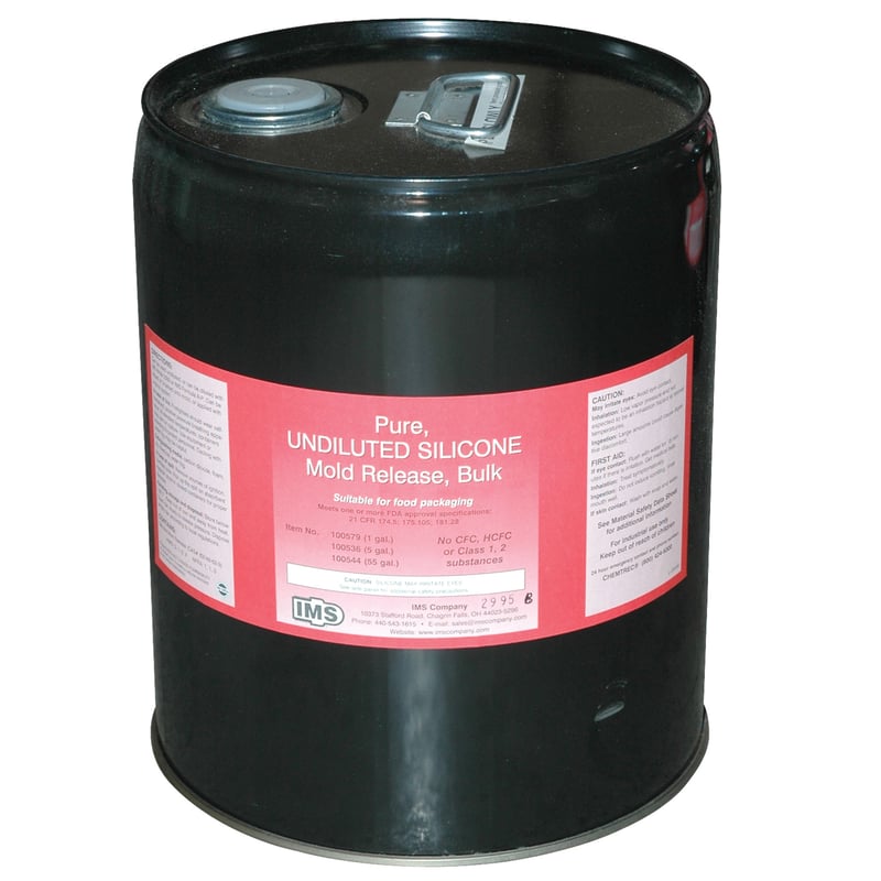 Mold Release, Silicone, Bulk, Pure, 5 Gallon Pail