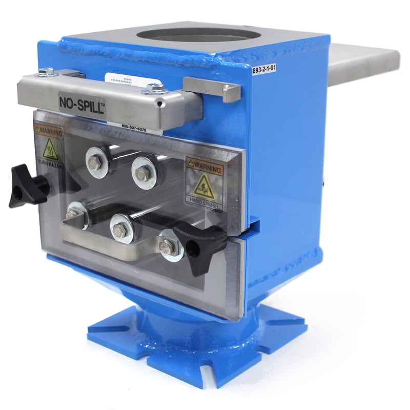 Drawer Magnet, 6″ x 6″, with Undrilled Blank Steel Top Flange and Universal Slotted Bottom Flange