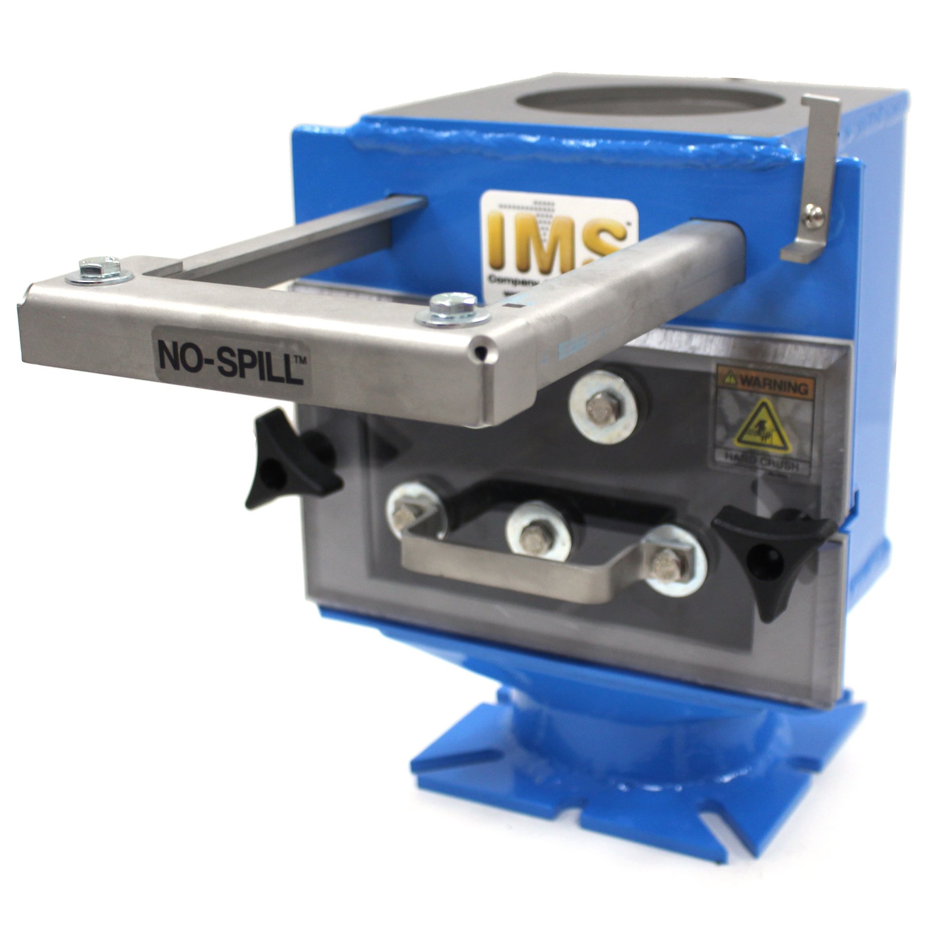 Drawer Magnet, 6" x 6", with Undrilled Blank Steel Top Flange and Universal Slotted Bottom Flange - Image 2