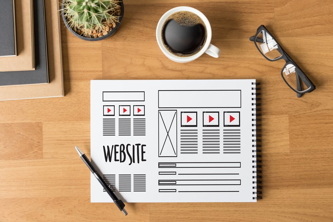 Pop-up notification example on a hotel website