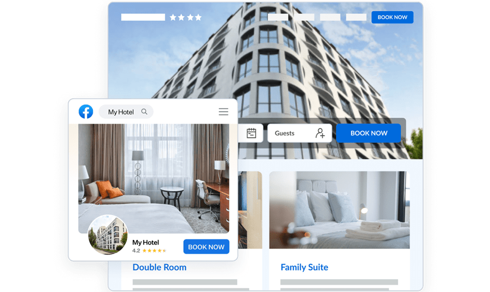 SiteMinder is the most popular standalone Booking Engine on HotelMinder