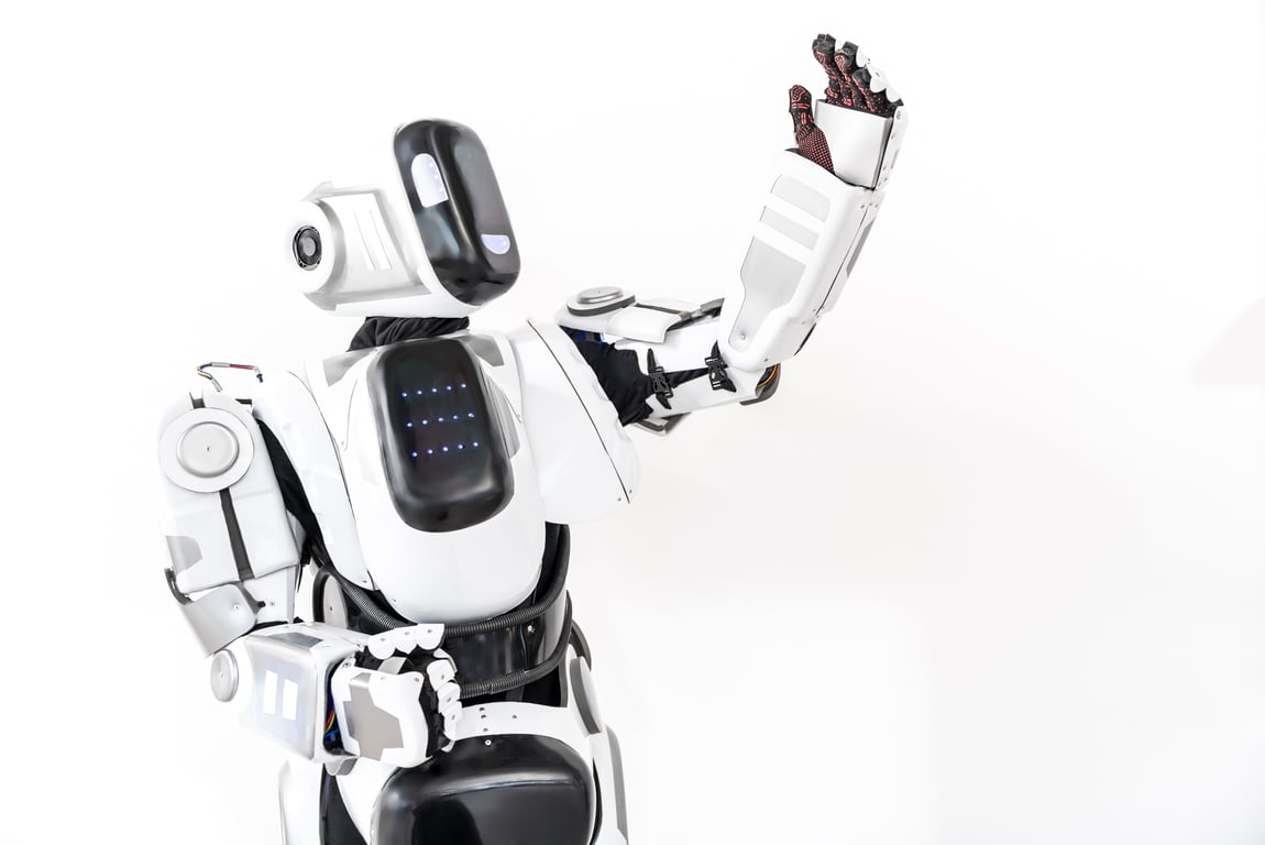 Robot in a hotel