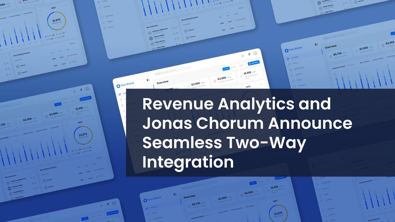 Revenue Analytics & Jonas Chorum Launch Two-Way Integration for Hotels