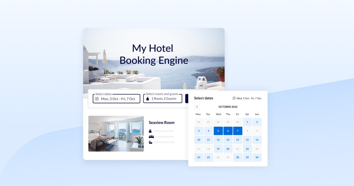Professionally integrated booking engine and PMS for reservations and payments.