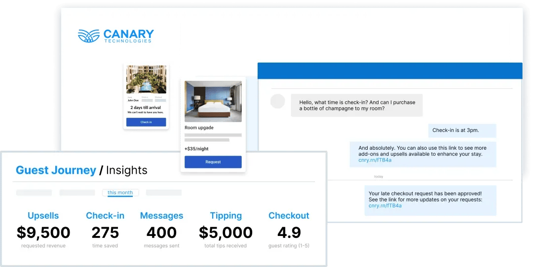 Canary Technologies - Marketing Software Screenshot