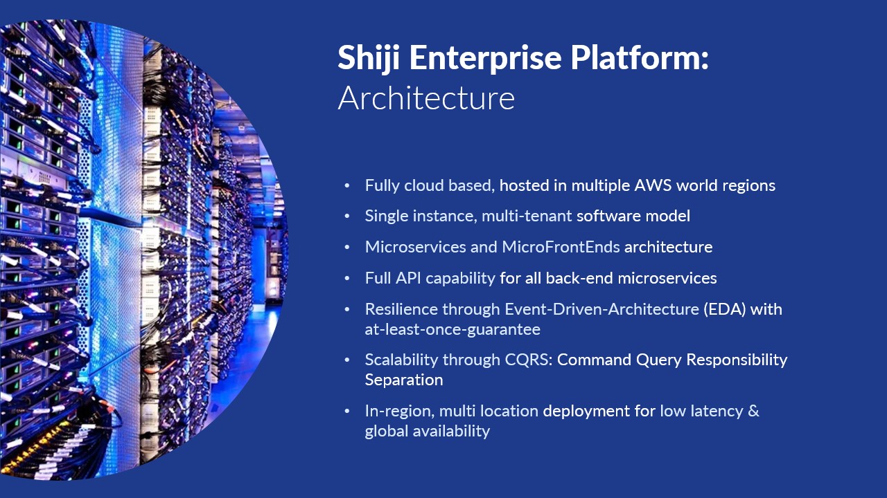 Shiji Enterprise Platform Screenshot