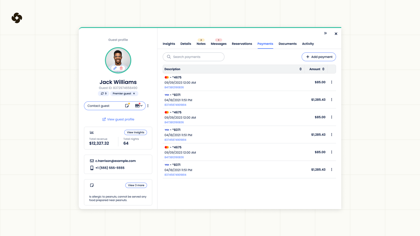 Cloudbeds - Metasearch Management Software Screenshot