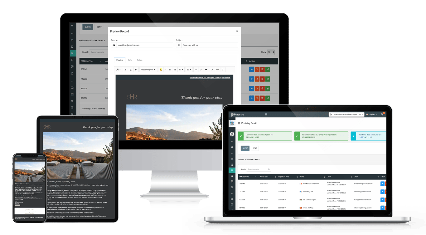 BPN Solutions - Operations Management Software Screenshot