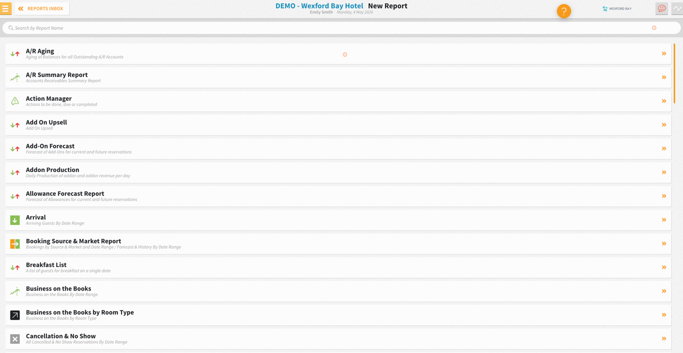 Stayntouch - Property Management System Screenshot