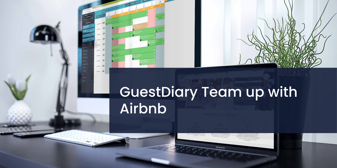 GuestDiary Team up with Airbnb