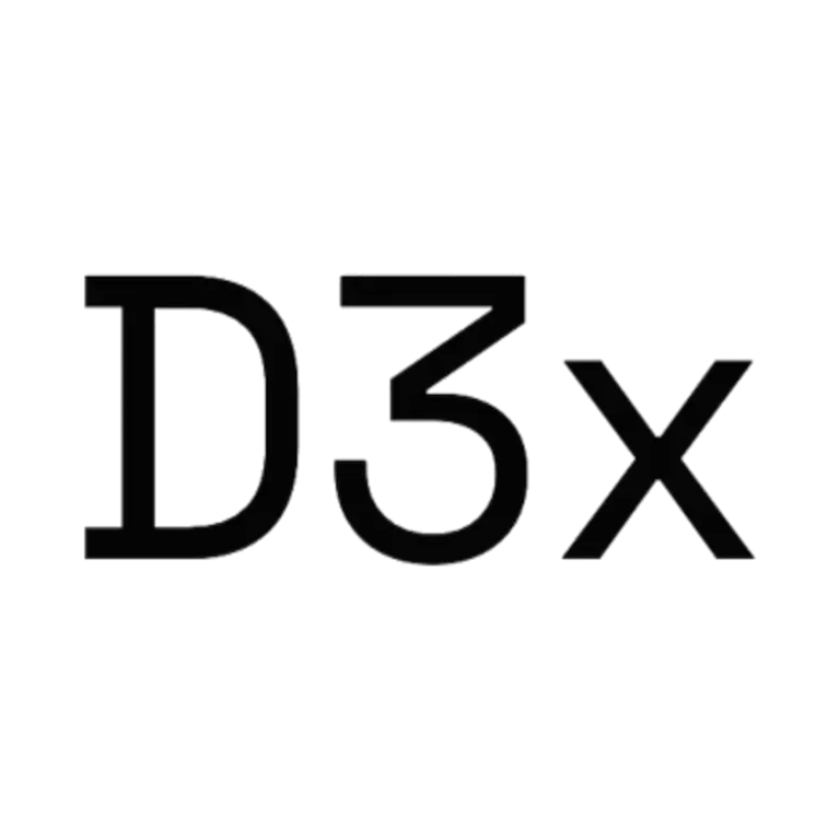 D3x Logo