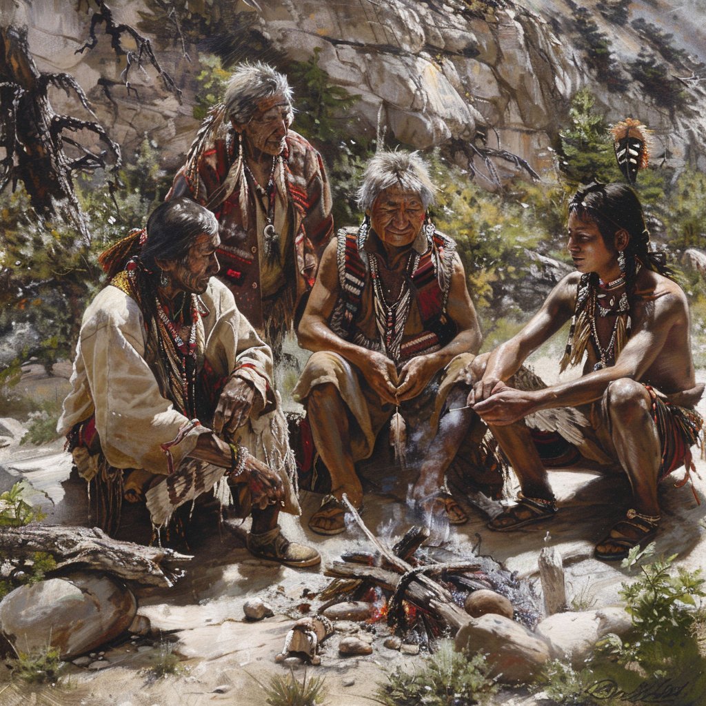 You are currently viewing The Herb of Prophecy – How Sacred Plants Were Used by Apache Elders to Foresee Future Events