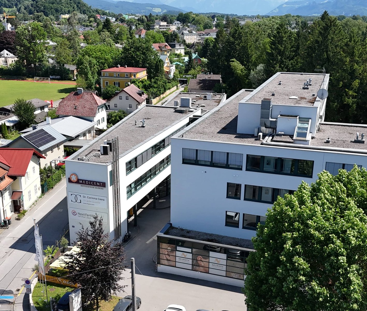 MEDICENT Salzburg Gebäude