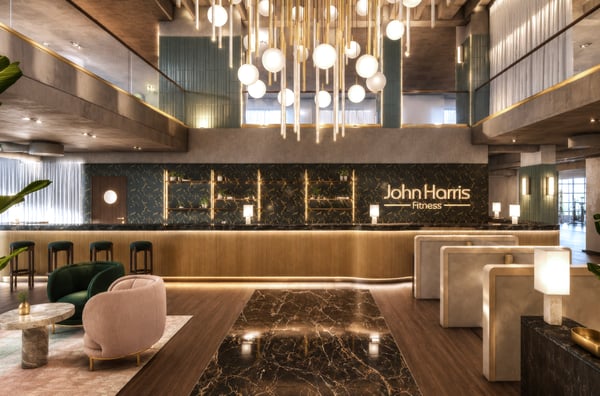 John Harris Fitness Trainingsbereich