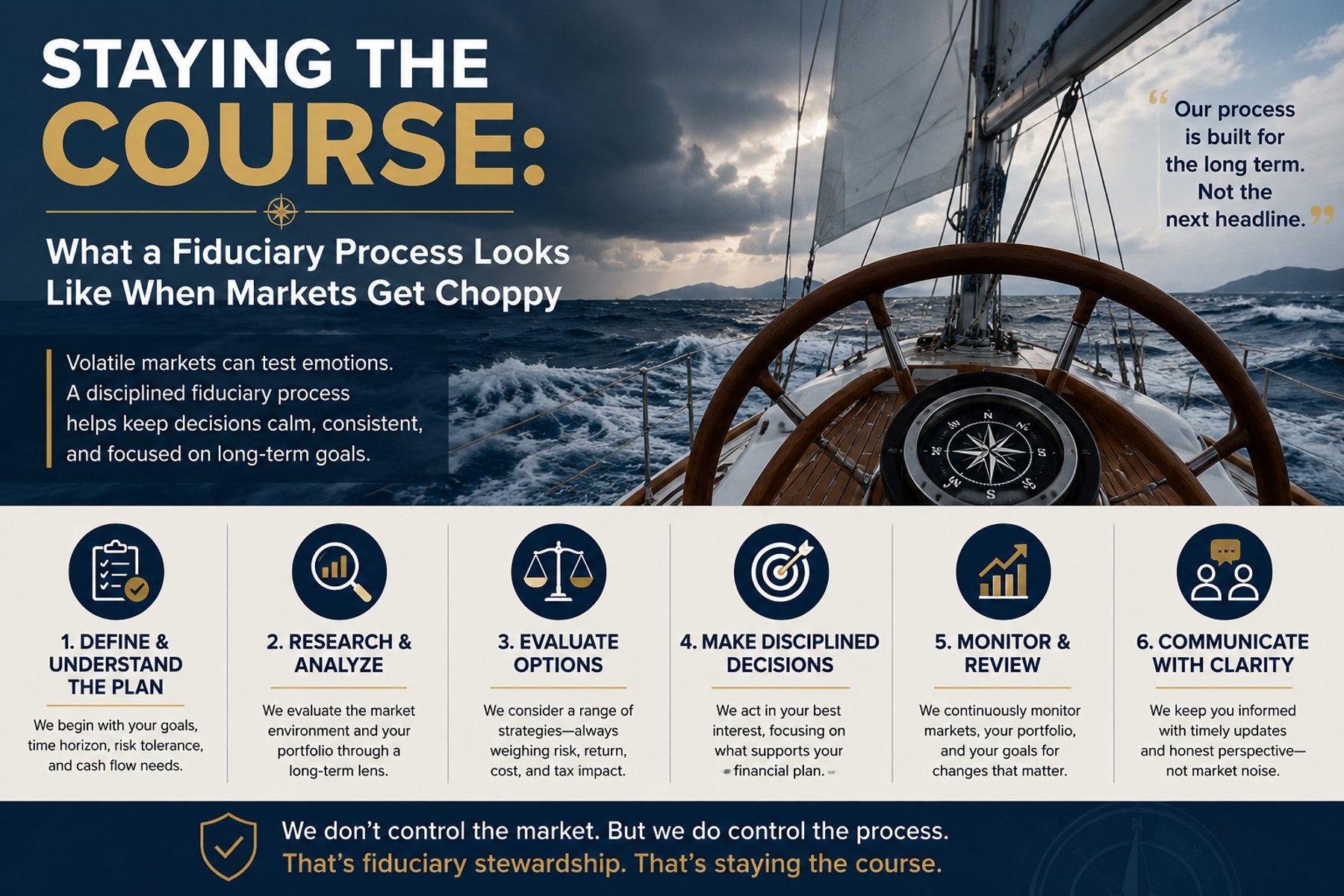 Staying the Course: What a Fiduciary Process Looks Like When Markets Get Choppy