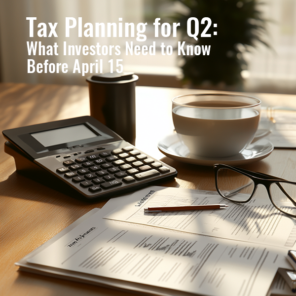 Tax Planning for Q2: What Investors Need to Know Before April 15