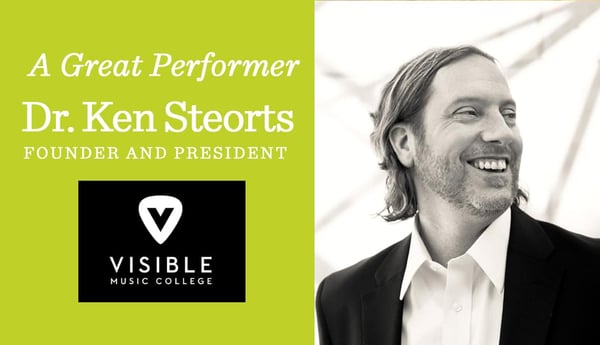 Dr Ken Steorts, Founder and President of Visible Music College