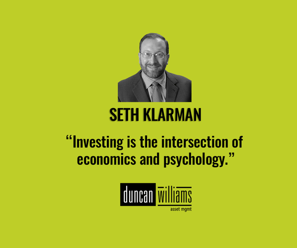 “Investing is the intersection of economics and psychology.”
