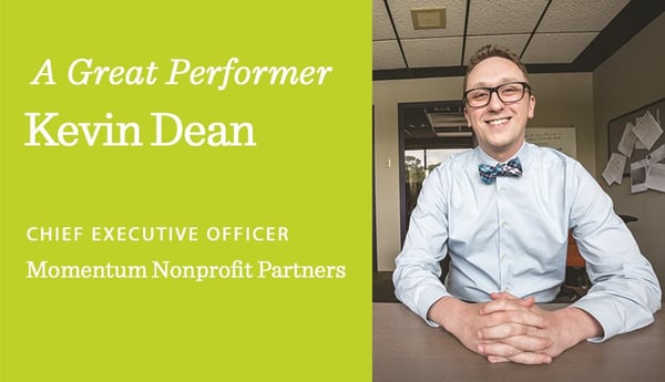 Kevin Dean is CEO of the Momentum Nonprofit Partners
