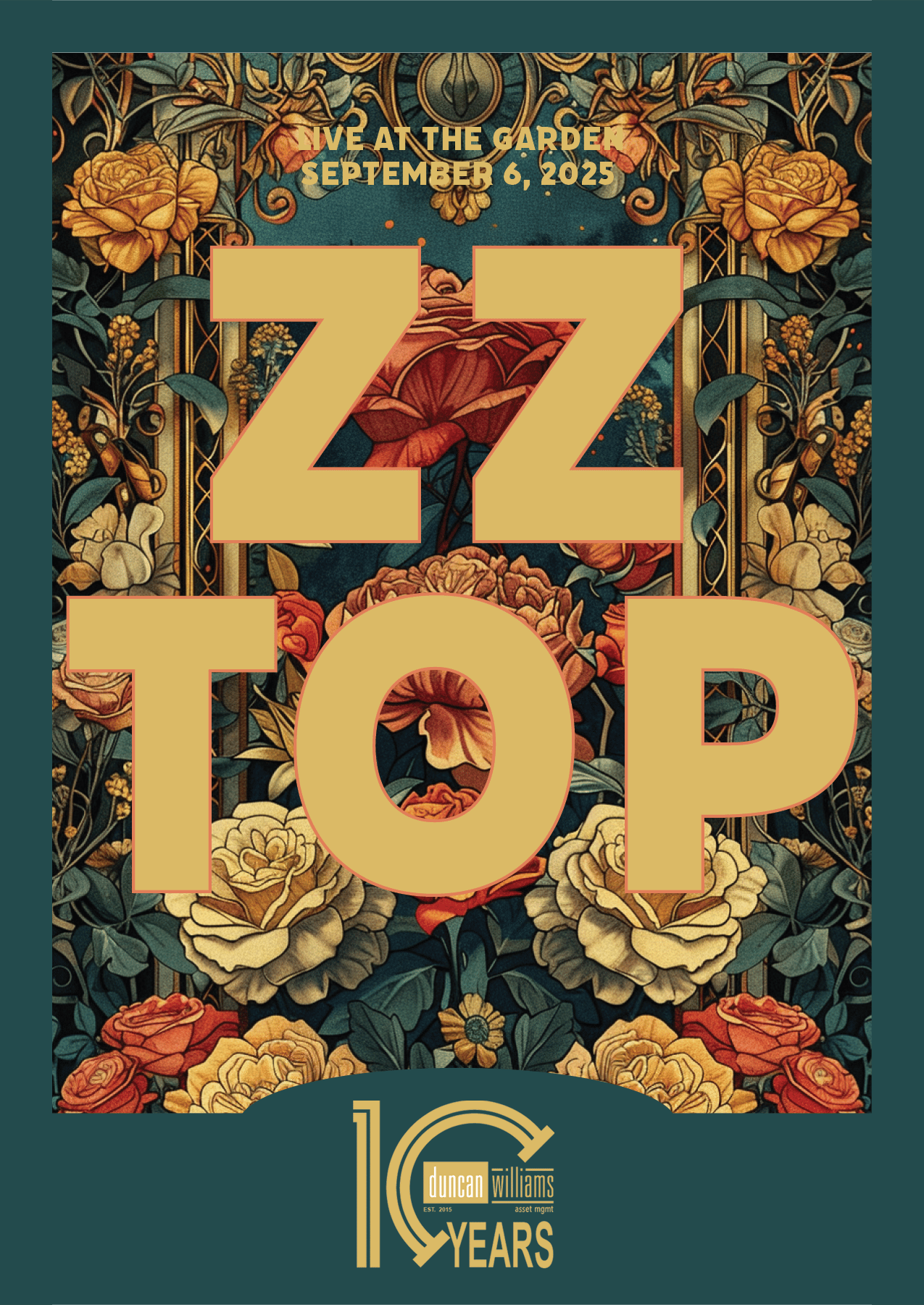 ZZ Top to Rock Memphis at Live at the Garden