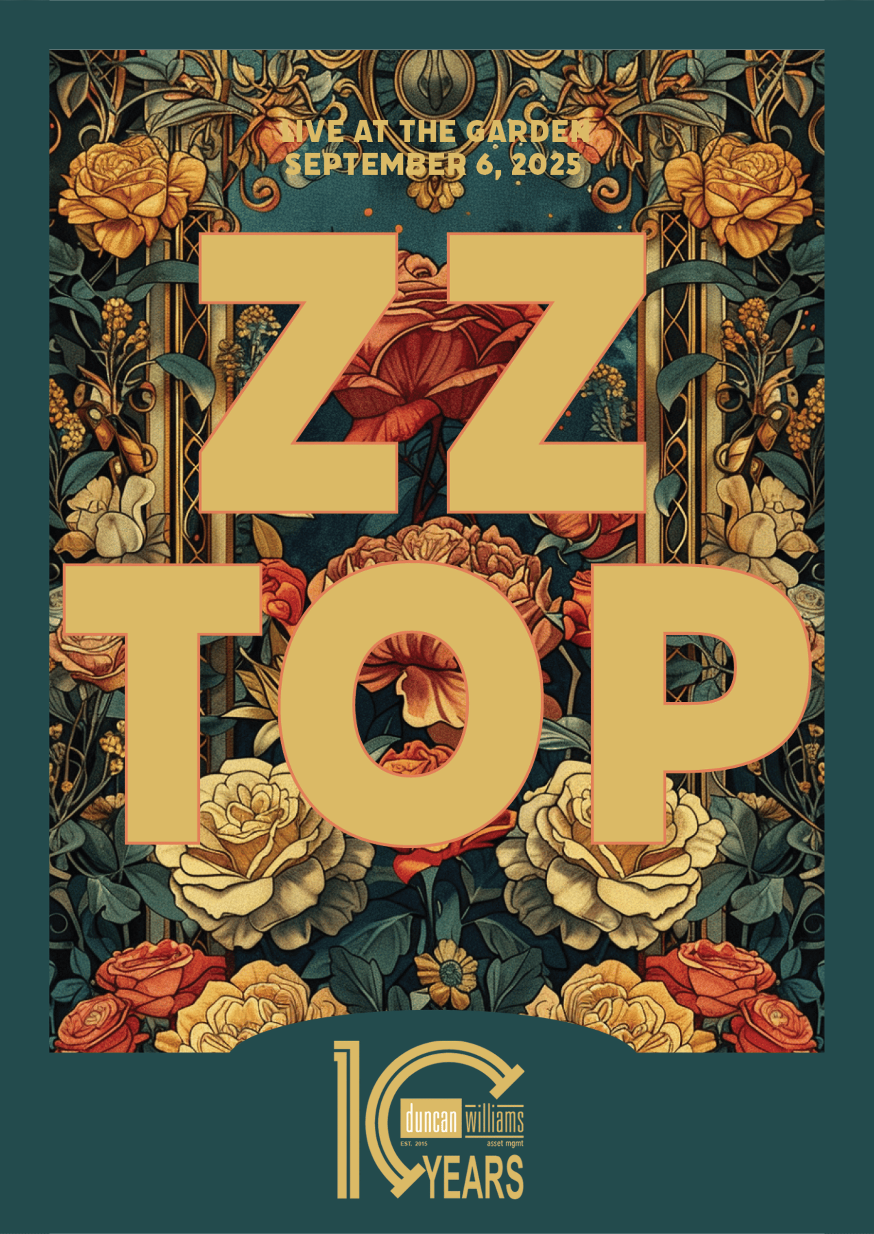 ZZ Top to Rock Memphis at Live at the Garden