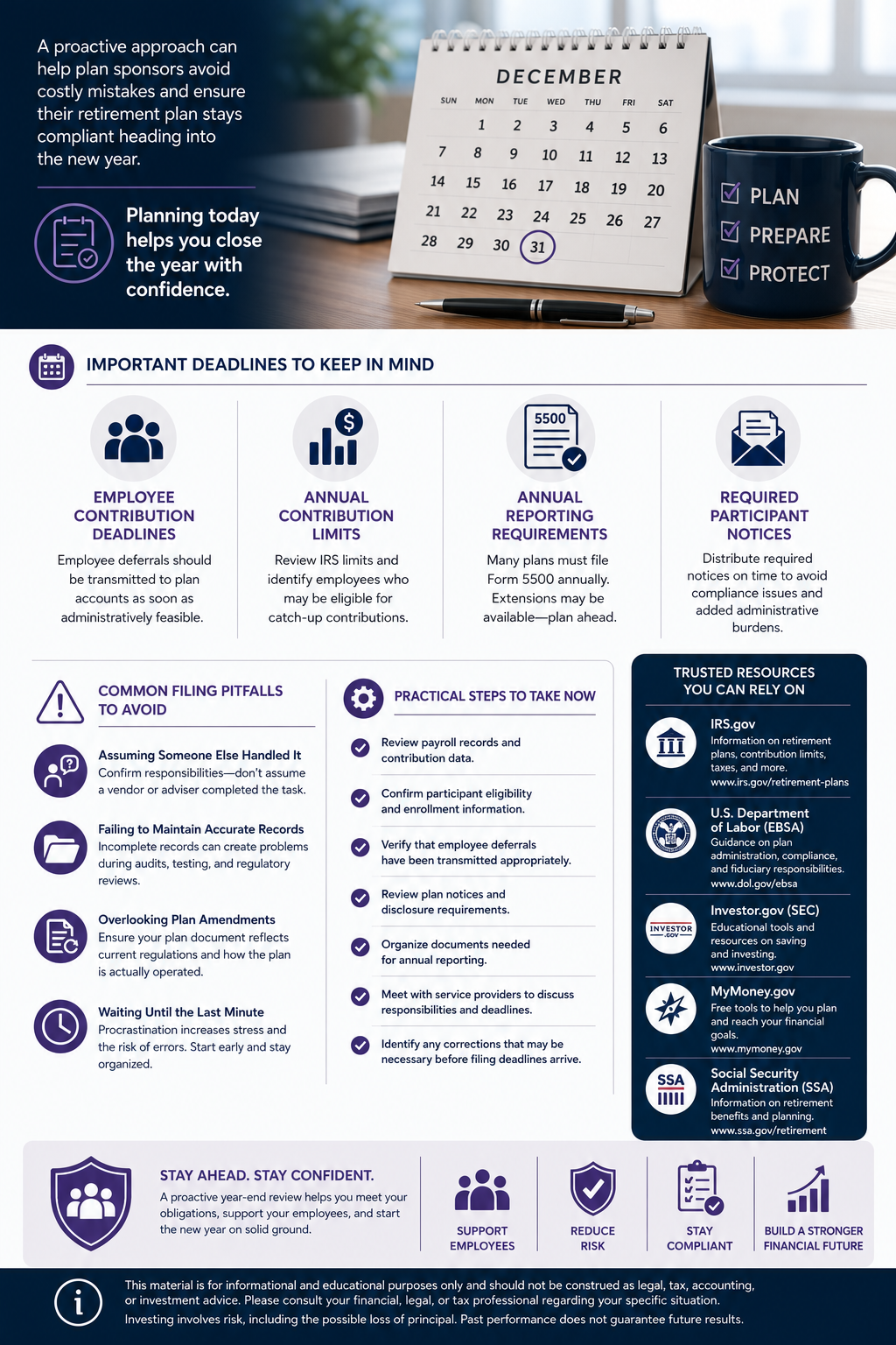 Planning for Year-End: Deadlines, Extensions, and Common Filing Pitfalls to Avoid