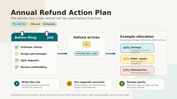 Setting Up an Annual “Refund Action Plan” in Advance