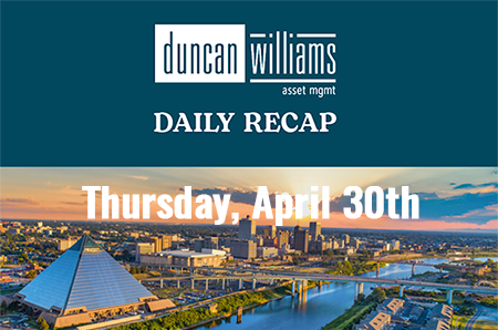 Stocks Close April at Records as Growth and Earnings Offset Inflation Worries