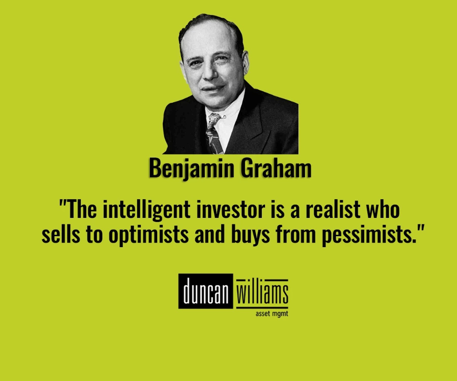 Benjamin Graham: the Intelligent Investor