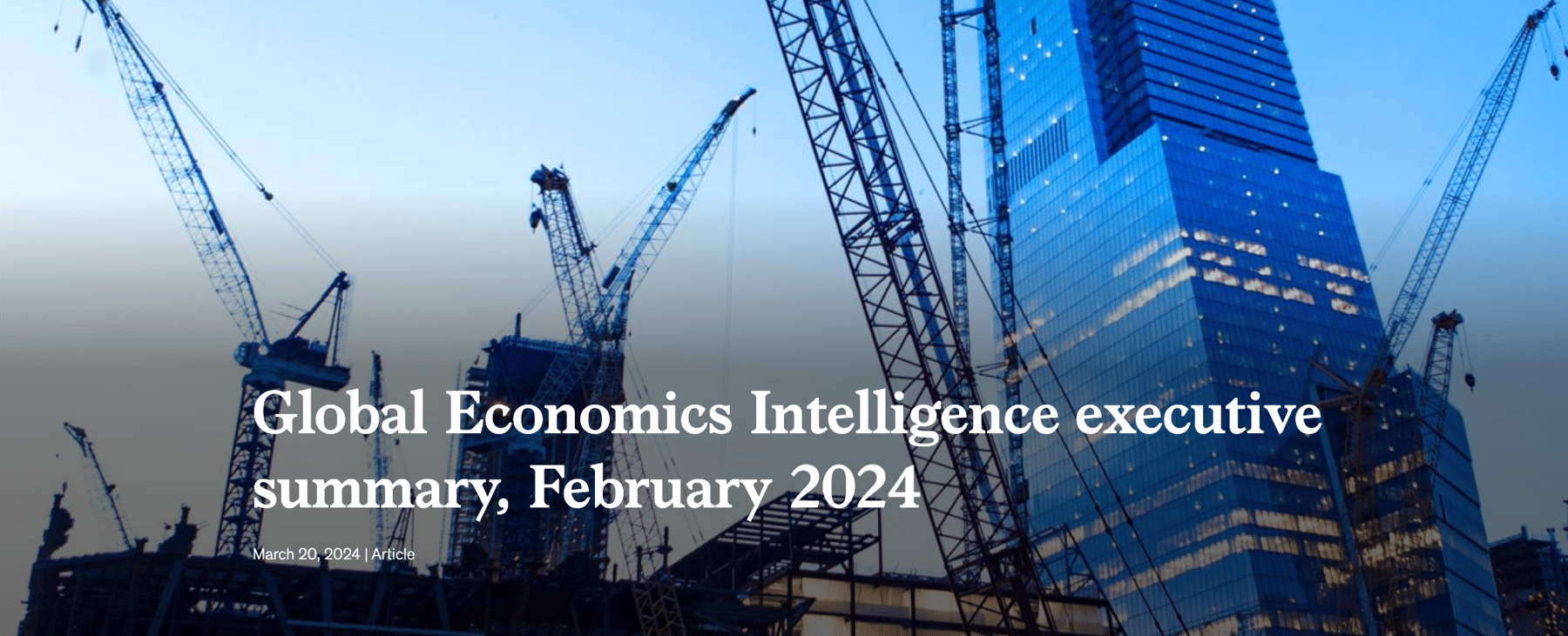 Global economic uncertainty elevated but consumers upbeat.