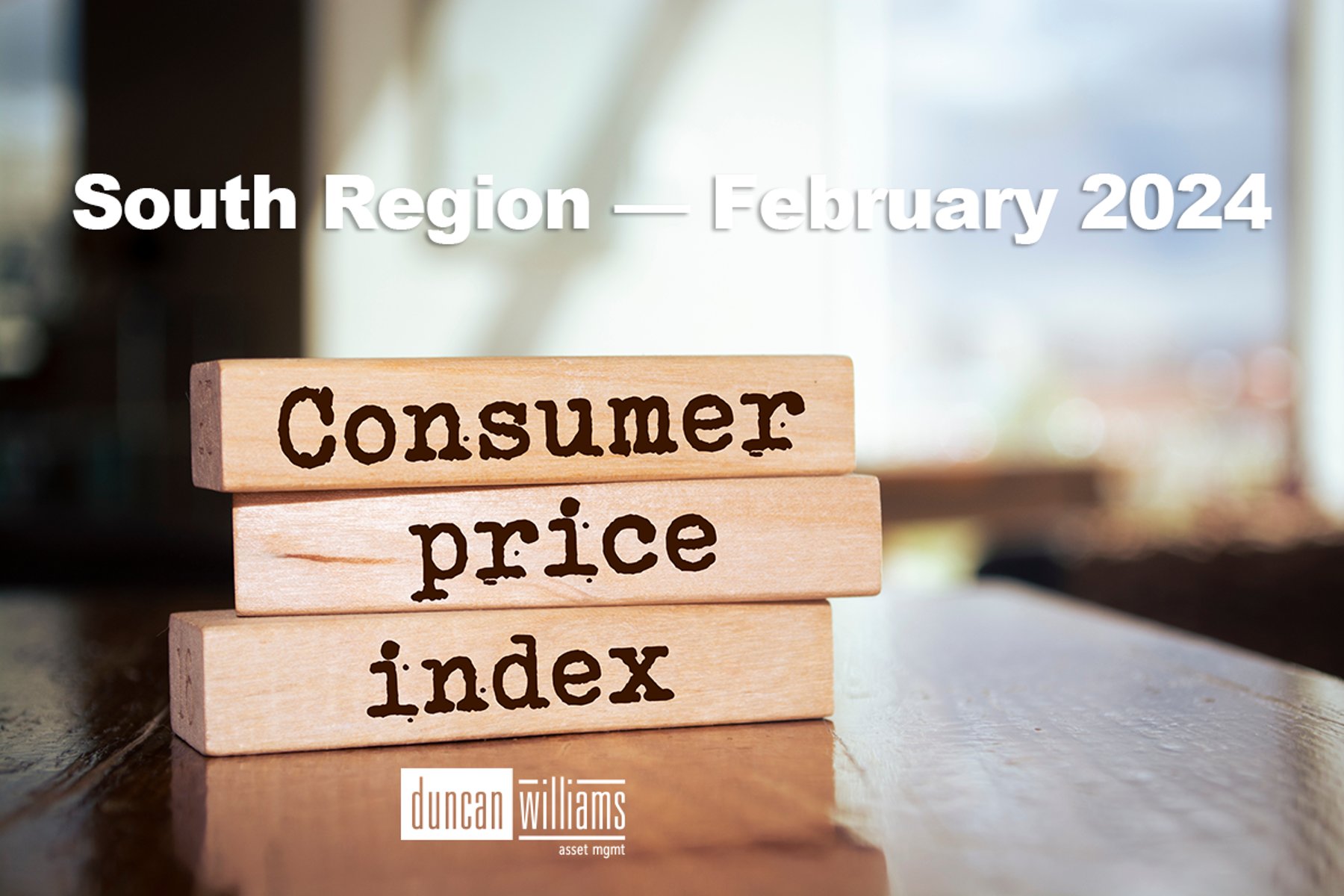 Prices in the South up 0.9 percent in February and 3.7 percent over the past year.