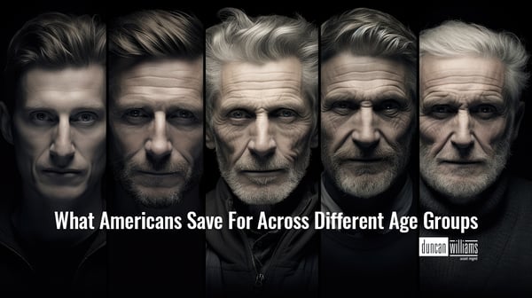 What Americans Save For Across Different Age Groups