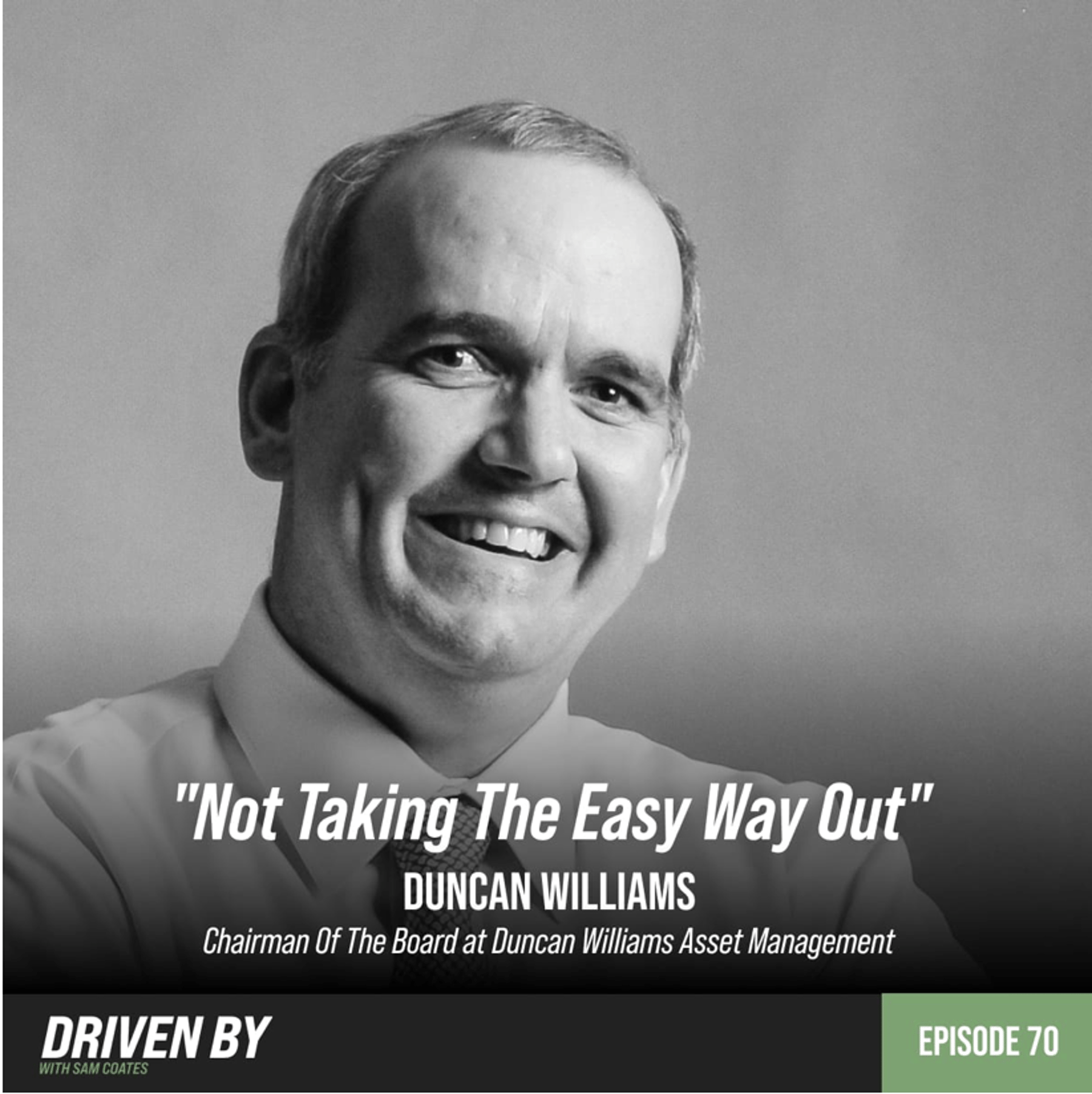 Duncan Williams: "Not Taking The Easy Way Out"