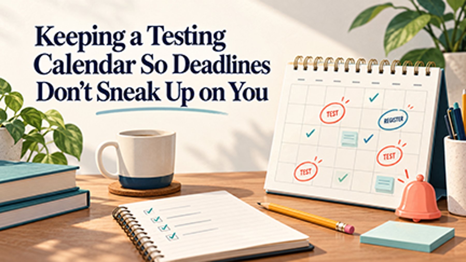 Keeping a Testing Calendar So Deadlines Don't Sneak Up on You