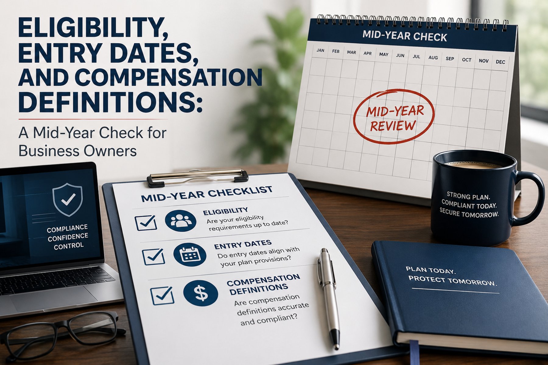 Eligibility, Entry Dates, and Compensation Definitions: A Mid Year Check for Business Owners