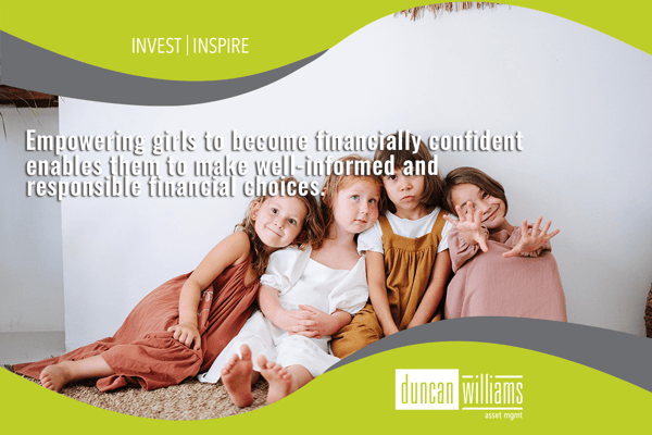 Empowering girls to become financially confident enables them to make well-informed and responsible financial choices. 