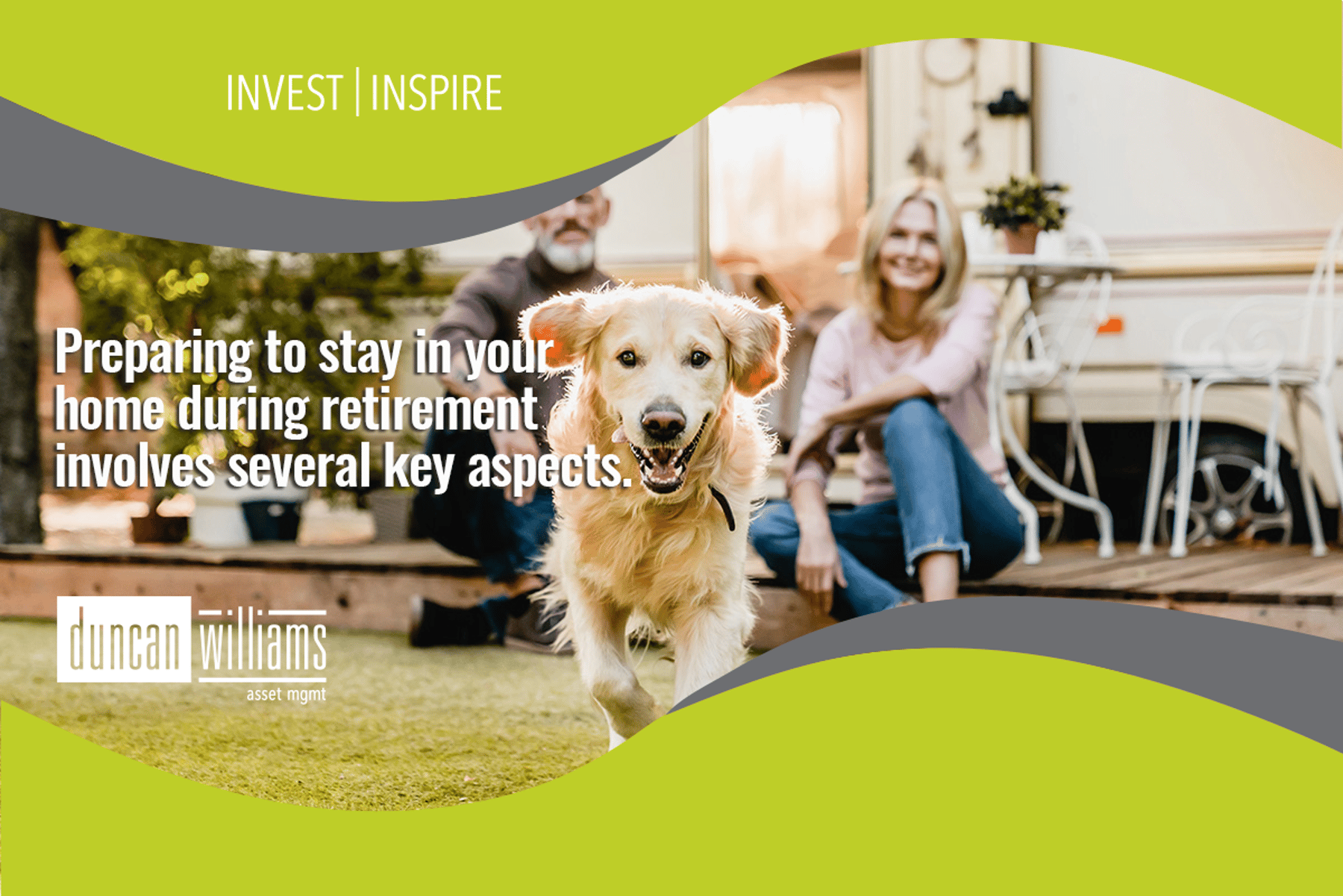  Preparing to stay in your home during retirement involves several key aspects. 