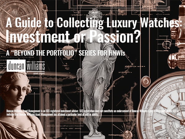 A Guide to Collecting Luxury Watches: Investment or Passion? 