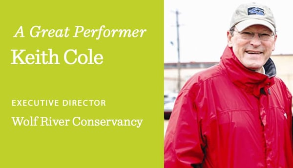 Keith Cole, Executive Director, Wolf River Conservancy