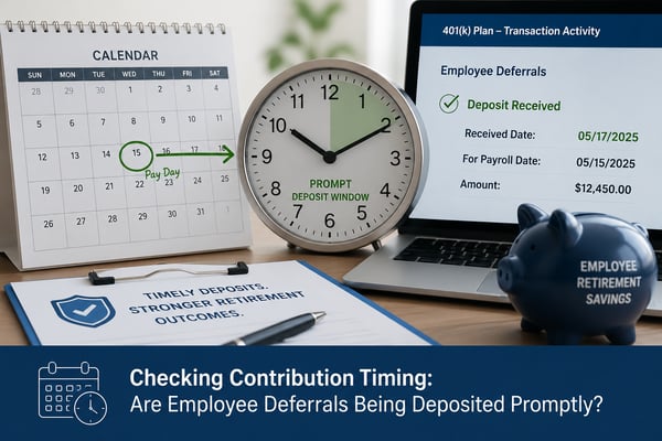 Checking Contribution Timing: Are Employee Deferrals Being Deposited Promptly?