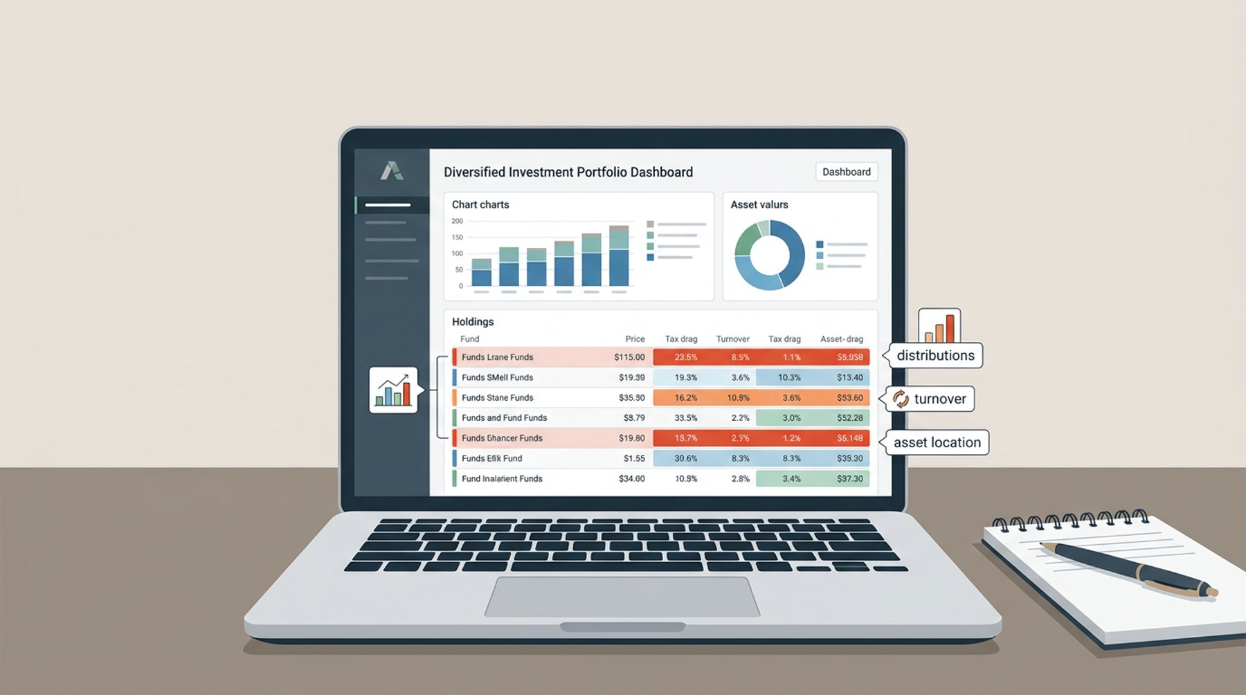 Spotting Tax Inefficient Funds in Your Taxable Account