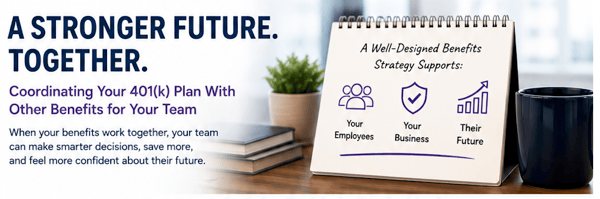 Coordinating Your 401(k) Plan With Other Employee Benefits: Creating a More Complete Financial Wellness Strategy