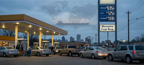 When a Global Fuel Crisis Shows Up at a Memphis Gas Pump