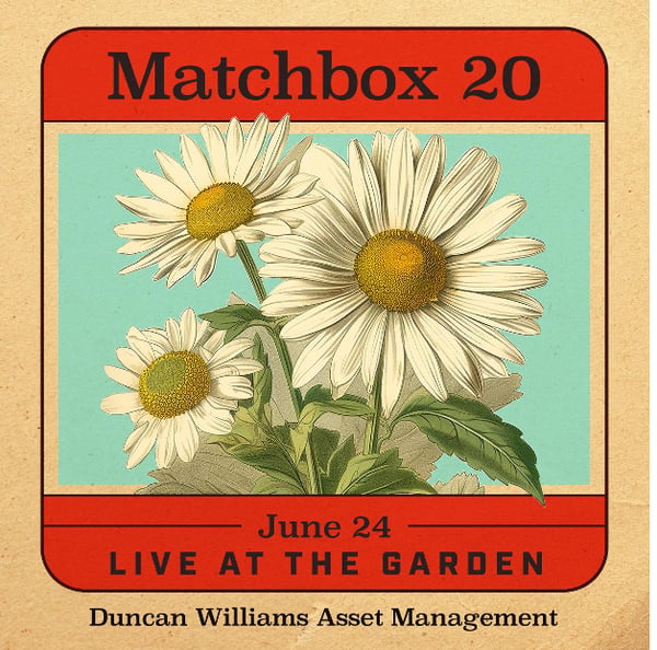 Live at the Garden presents Matchbox 20