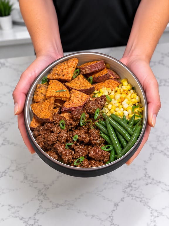 Smoky BBQ Beef Bowl