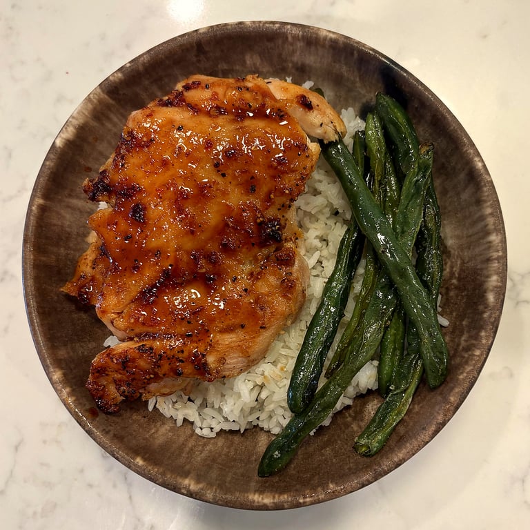 Honey-Chipotle Chicken Thigh