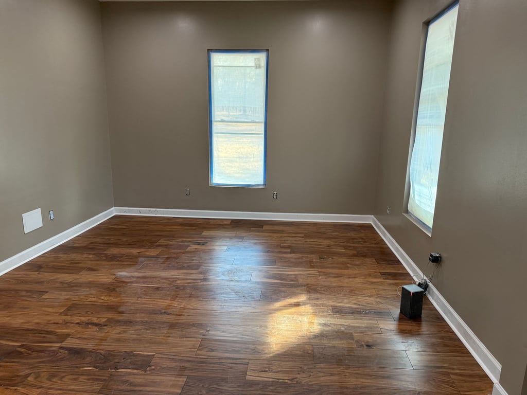 New Closet Install before