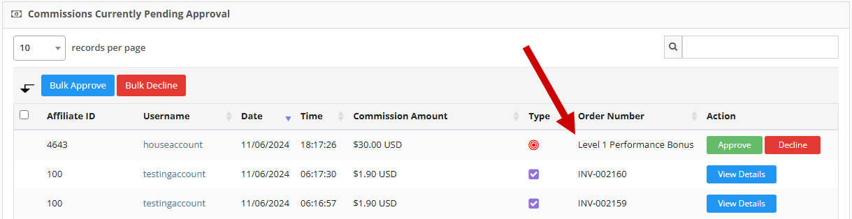offer bonuses for your affiliates