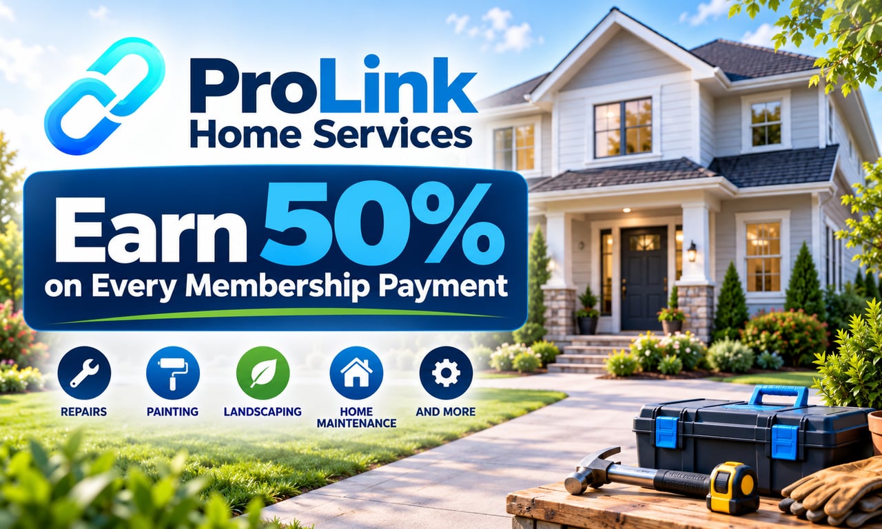 Affiliate Program Directory: Prolink Home Services