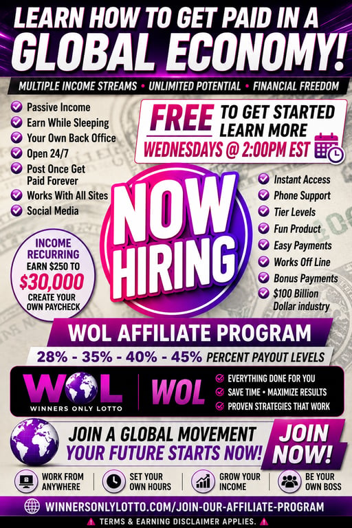 Winners Only Lotto Affiliate Program